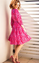 Load image into Gallery viewer, Hawaii Short Dress - Hot Pink

