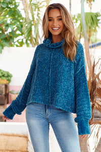 Bunny Knit - Teal
