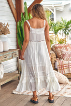 Load image into Gallery viewer, Gypsy Dress - White Embroidered
