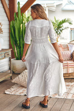 Load image into Gallery viewer, Indiana Maxi - Jasmine White Anglaise
