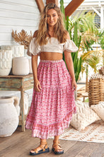 Load image into Gallery viewer, Shayla Maxi Skirt - Rose Blossom

