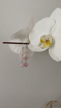 Load and play video in Gallery viewer, Stone Dangle Earrings - Rose Quartz
